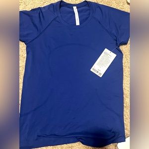 NWT LULU SWIFTLY TECH SHORT SLEEVE WOMENS SHIRT SZ 12